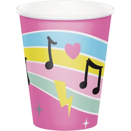 Creative Converting Birthday Beats Disco Party 9 Oz Cups, 96PK 372490